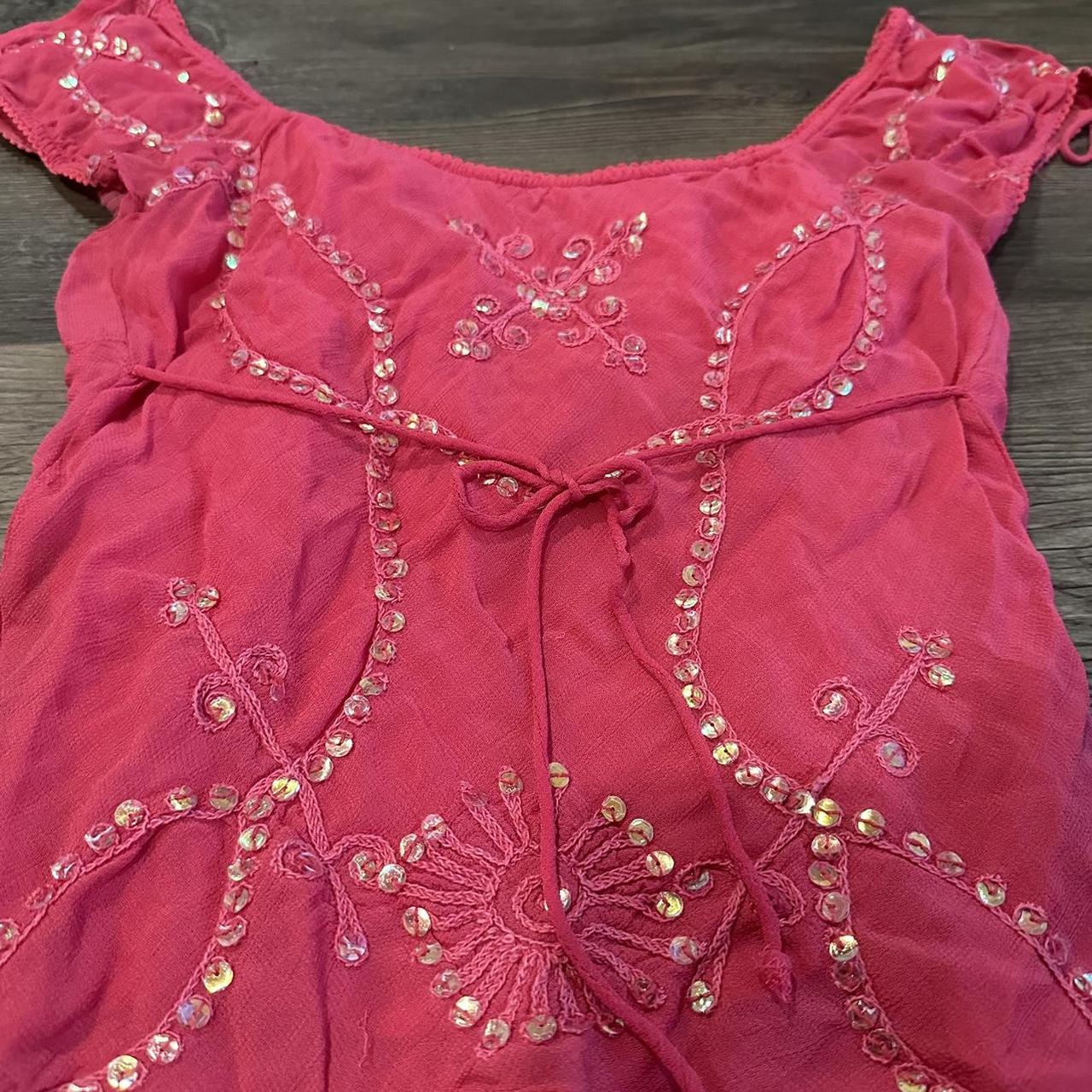 Charlotte Russe Women's Pink Blouse (3)