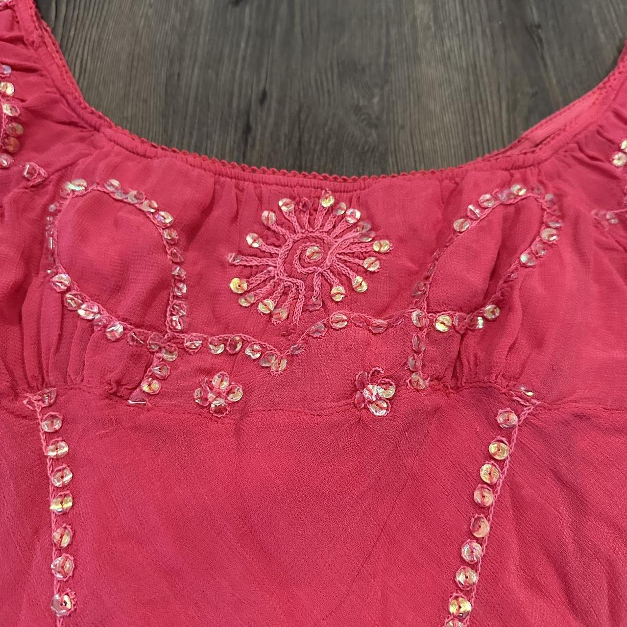 Charlotte Russe Women's Pink Blouse (6)