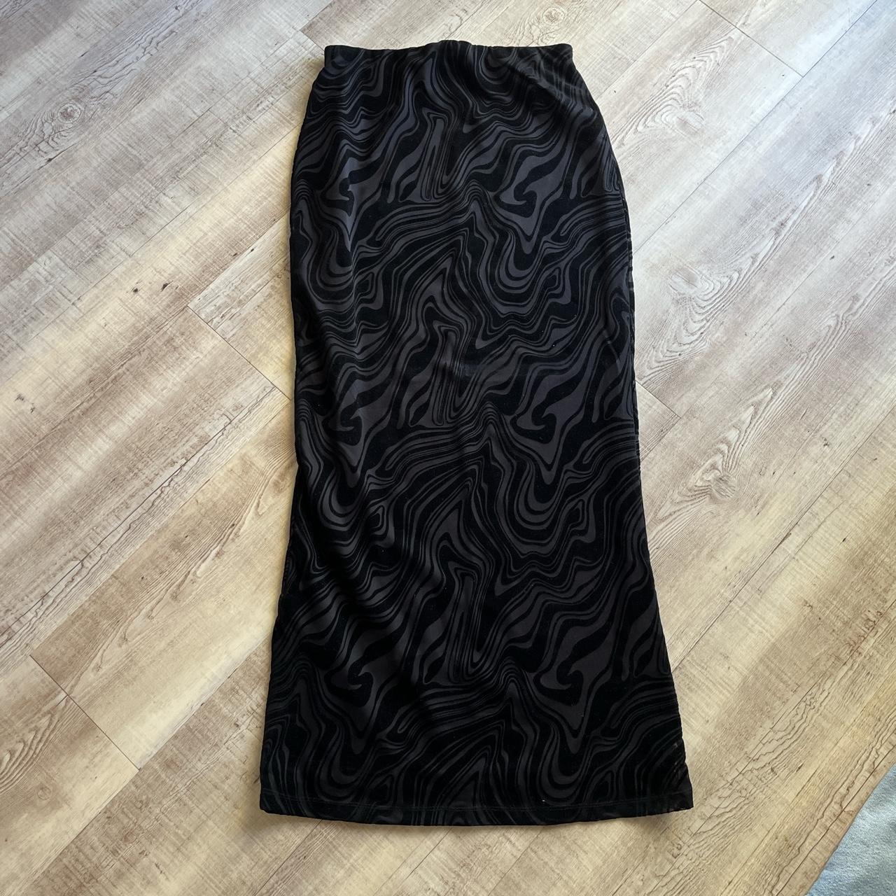 Glassons Mesh Maxi Skirt Size L Depop