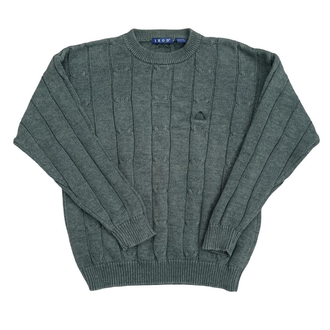 Izod cable knit sweater best sale