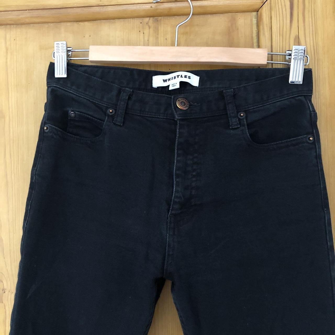 Whistles black skinny jeans, size 8. Good condition... Depop