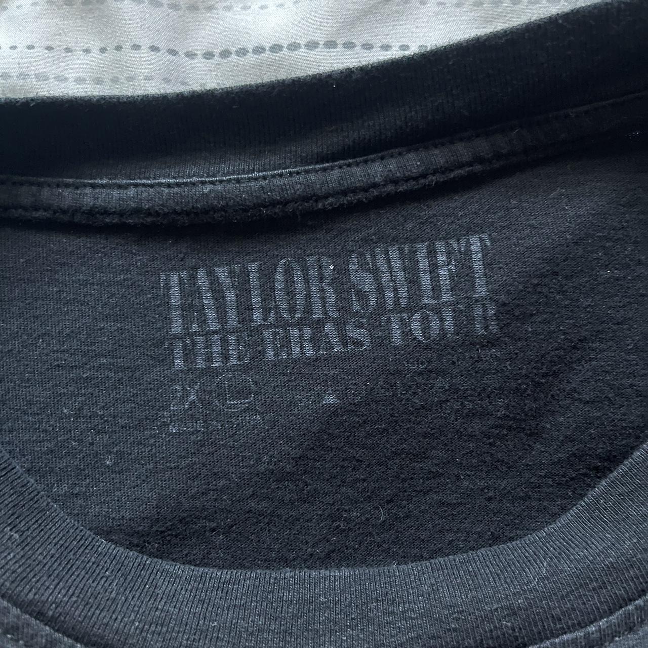 TAYLOR SWIFT THE ERAS TOUR Black T-Shirt Merch (has... - Depop