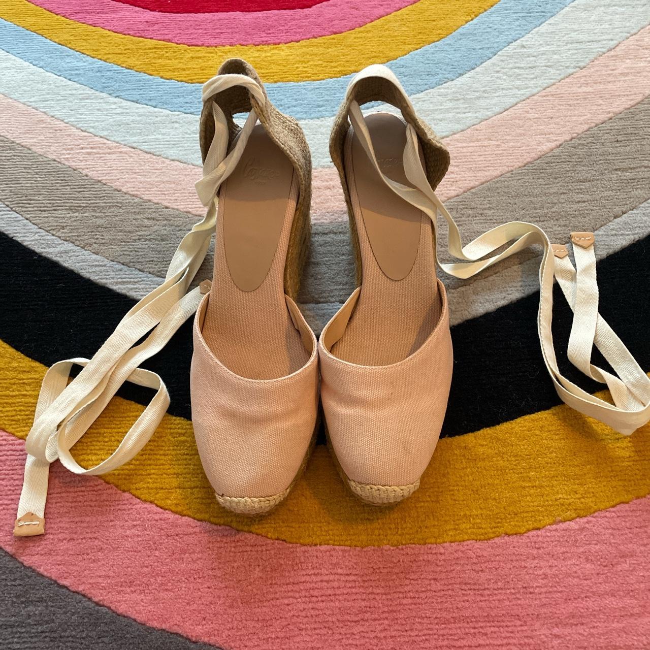 castaner pink espadrilles