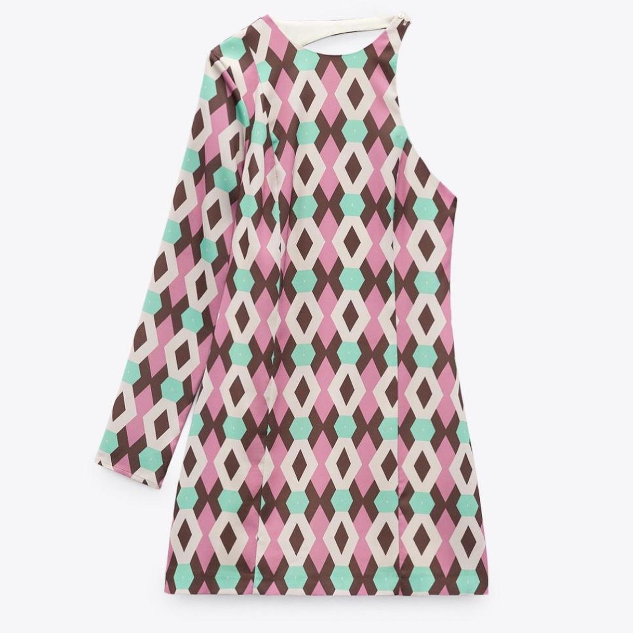 Zara dress xs Asymmetric A Line Dress, perfect for... Depop