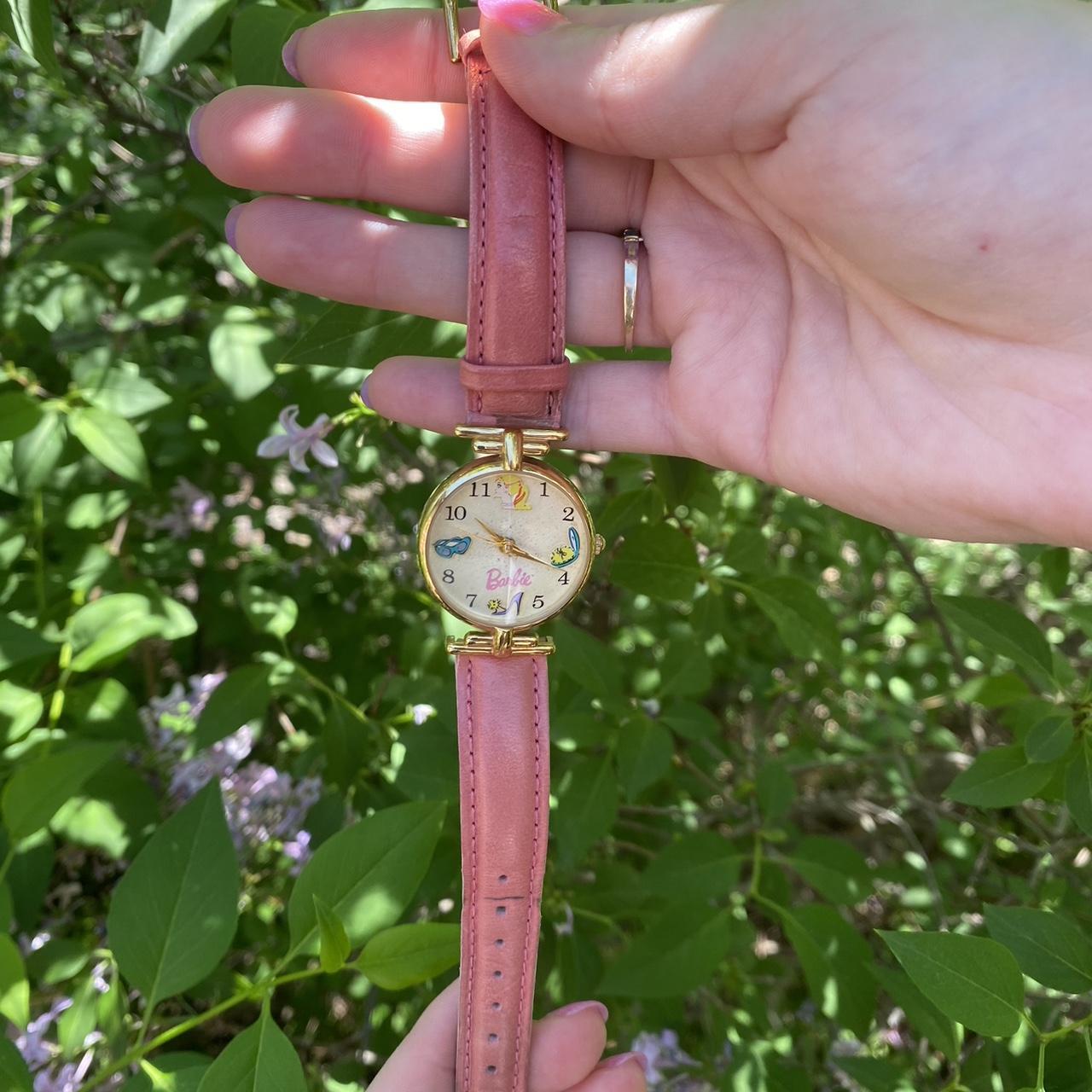 1994 Fossil Barbie store Pretty And Pink Watch