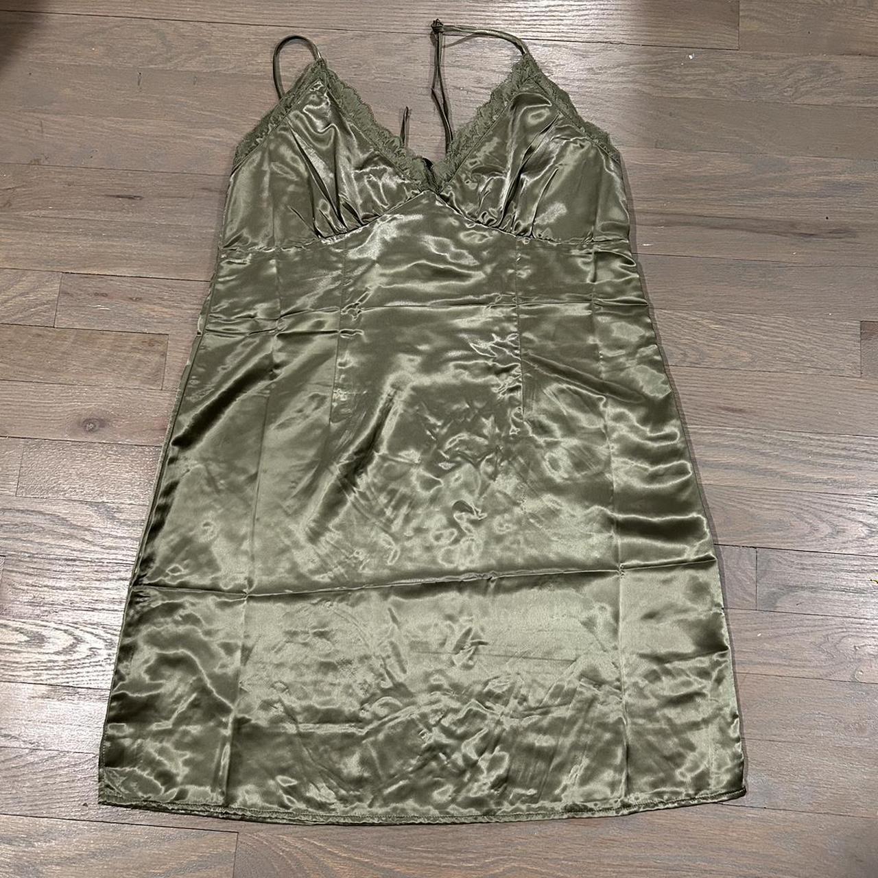 H&M slip dress NWT, size M, such a soft and silky... Depop