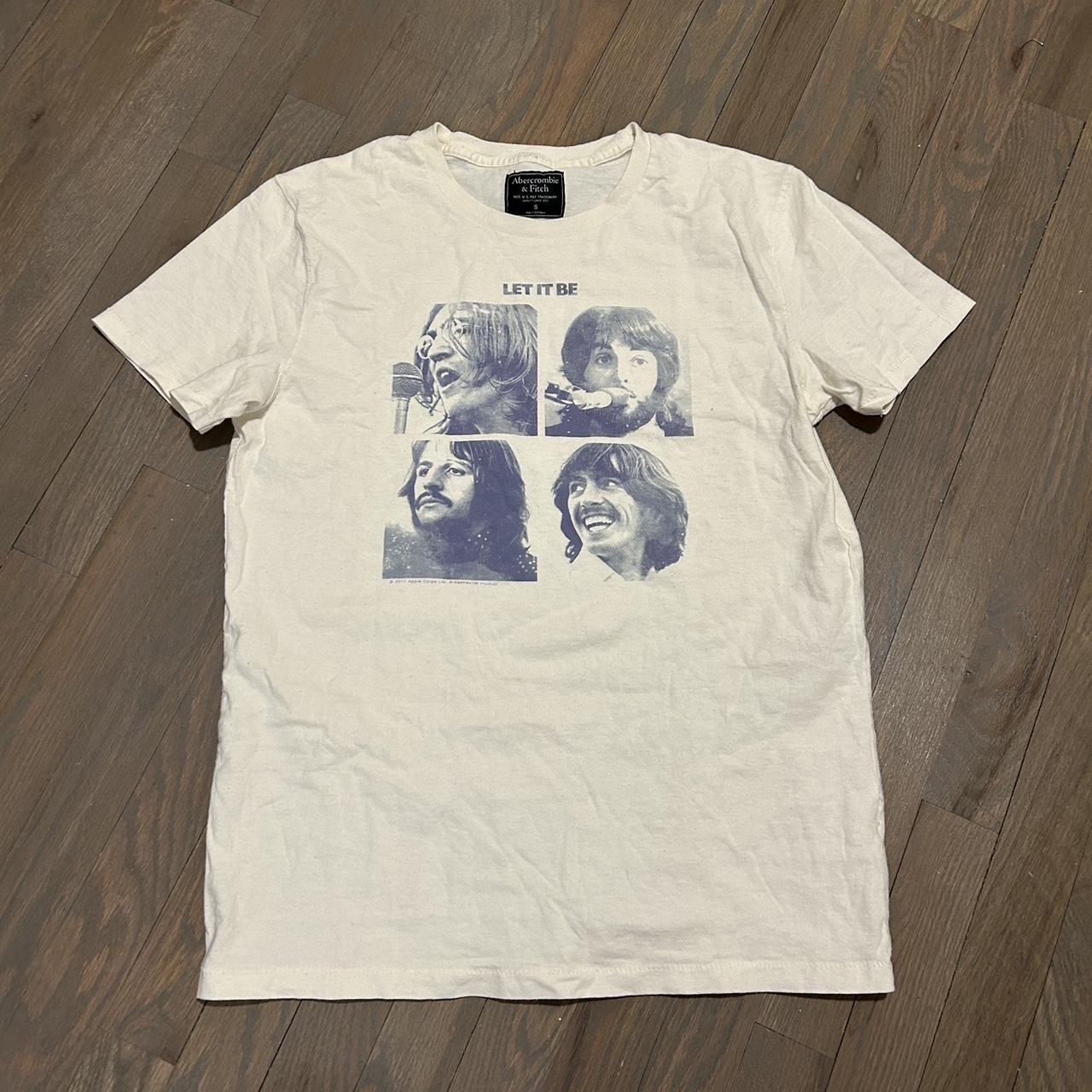 Beatles graphic tee Abercrombie & fitch size S NO... - Depop