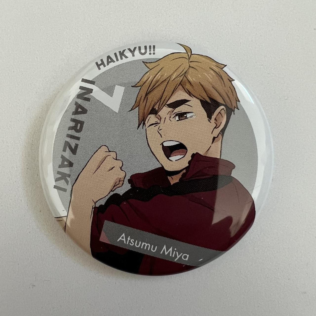 Atsumu Miya Can Badge > Brand New: opened only to... - Depop