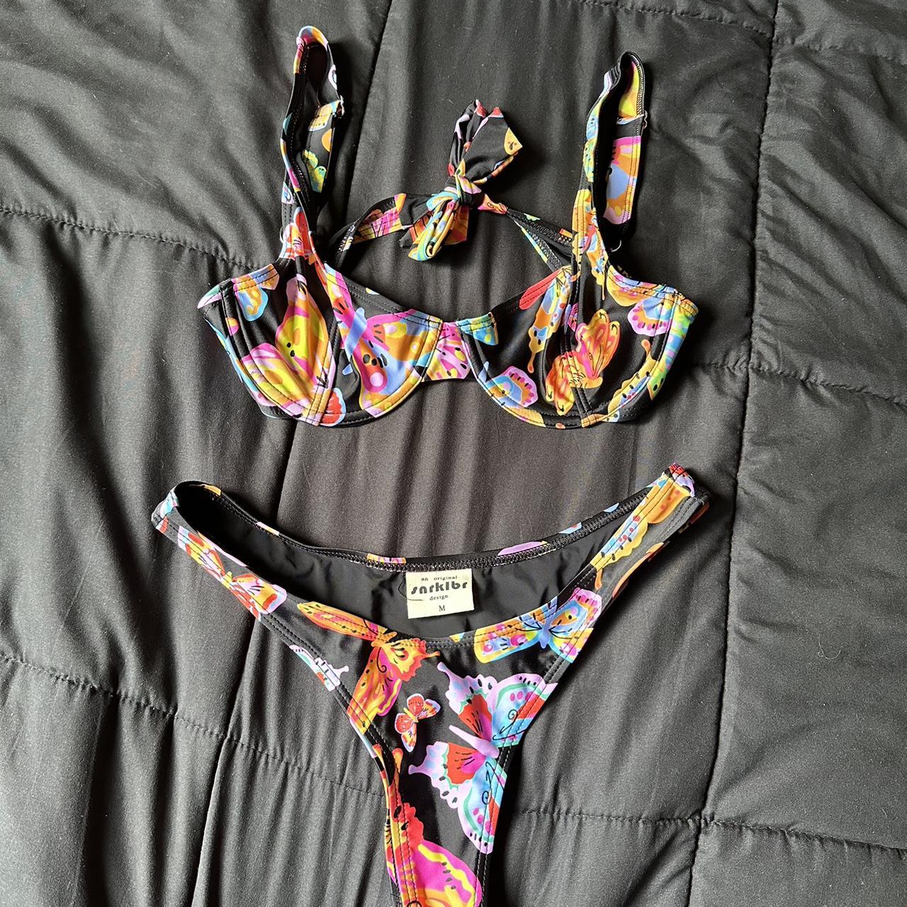 Snrklbr butterfly bikini set 🦋 Literally the CUTEST... - Depop