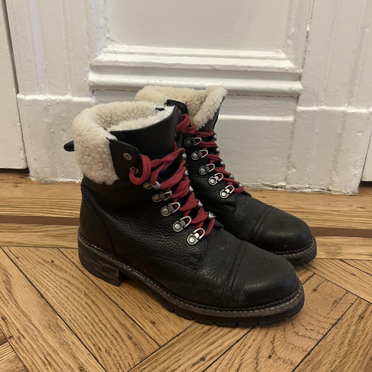 Frye lined fashion boots