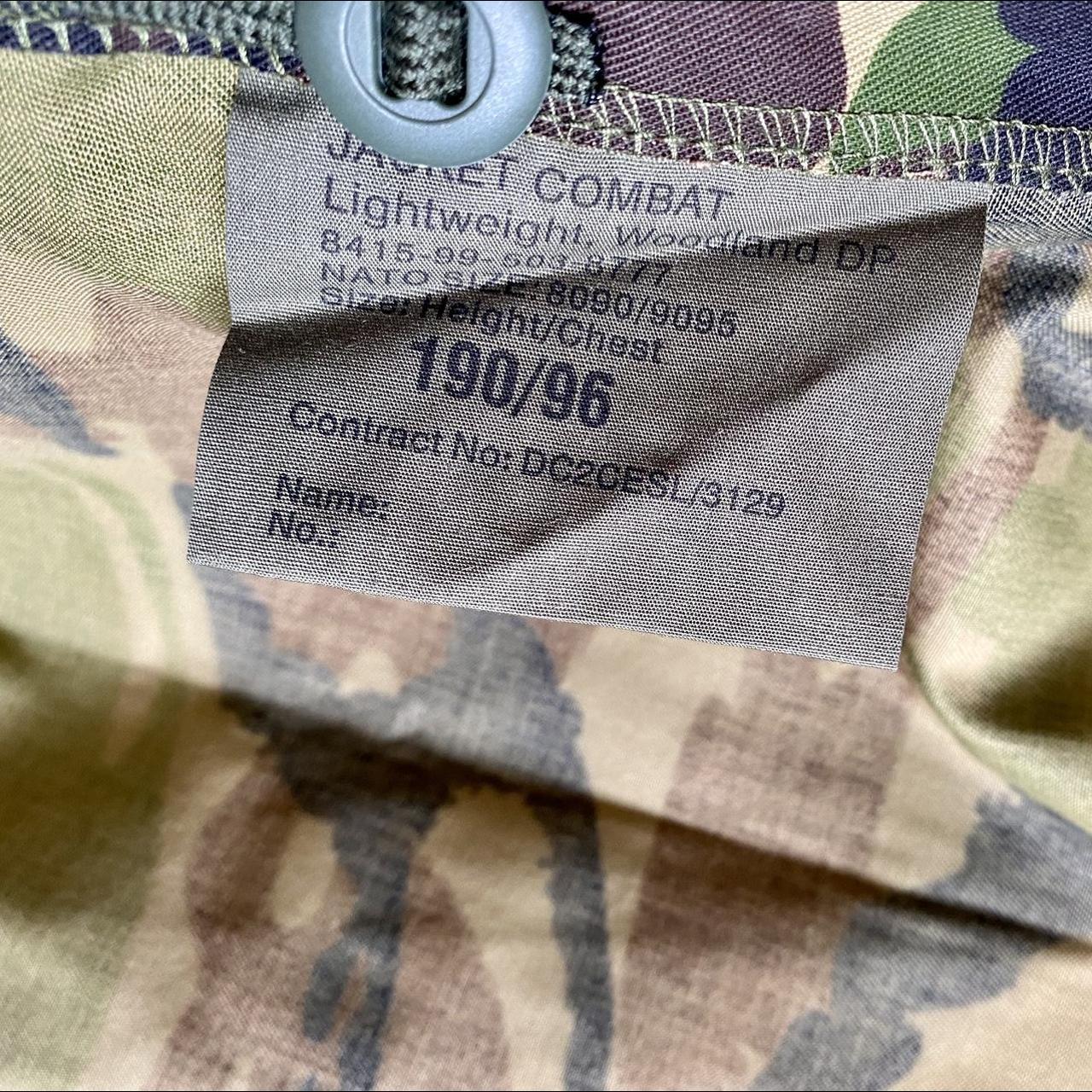 British Military Woodland DPM Lightweight Combat... - Depop