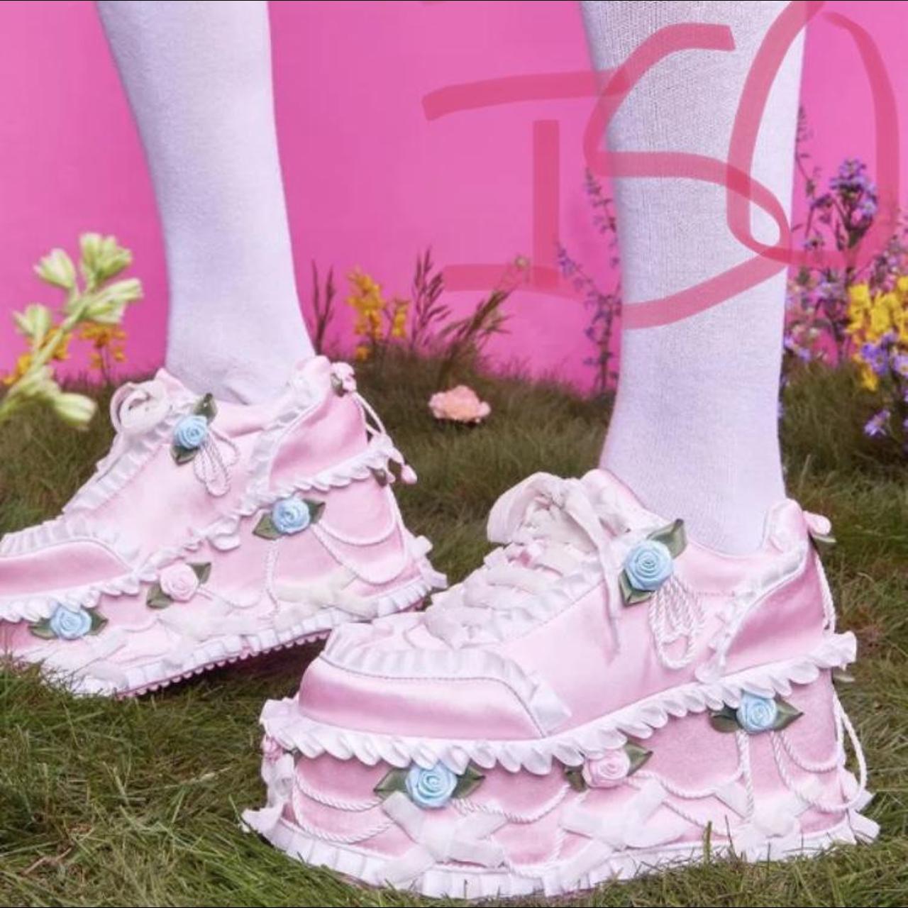 ISO just dessert shoes from dolls kill size 3/4 Depop