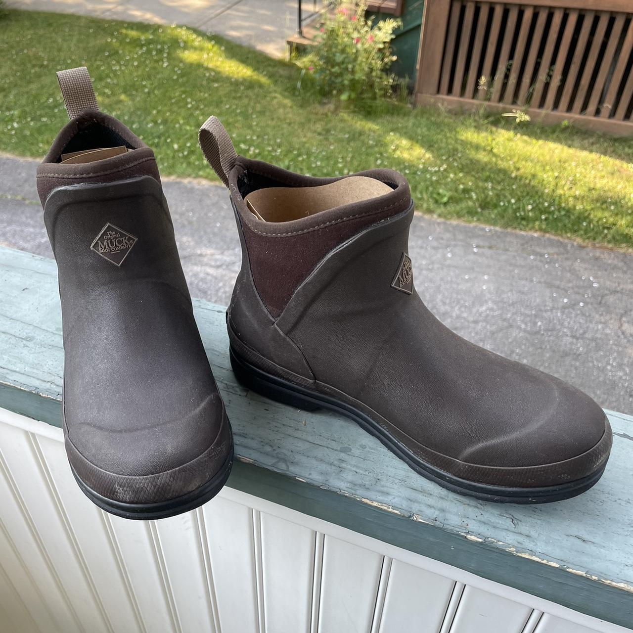 Muck Boots Women's Brown Boots Depop