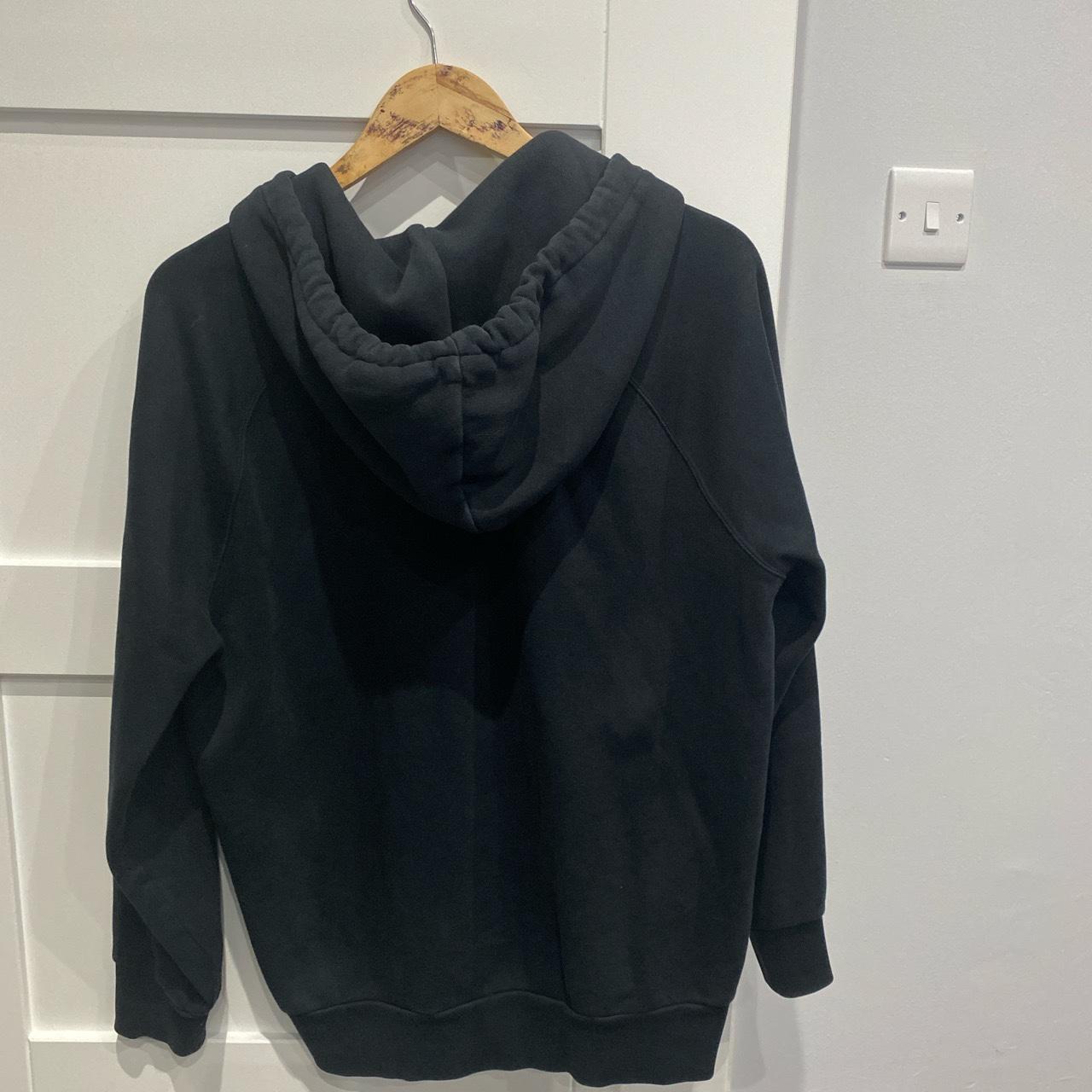 Ladies Burberry Black Hoodie Size M Crafted in a... - Depop