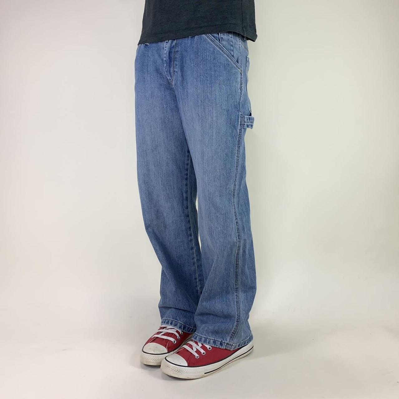 Old Navy Carpenter Jean Pants Baggy Loose Fit... Depop