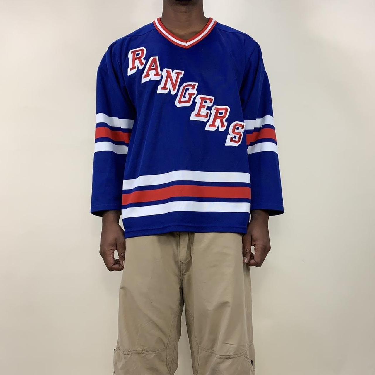 Massively rare New York Rangers hockey jersey - Depop