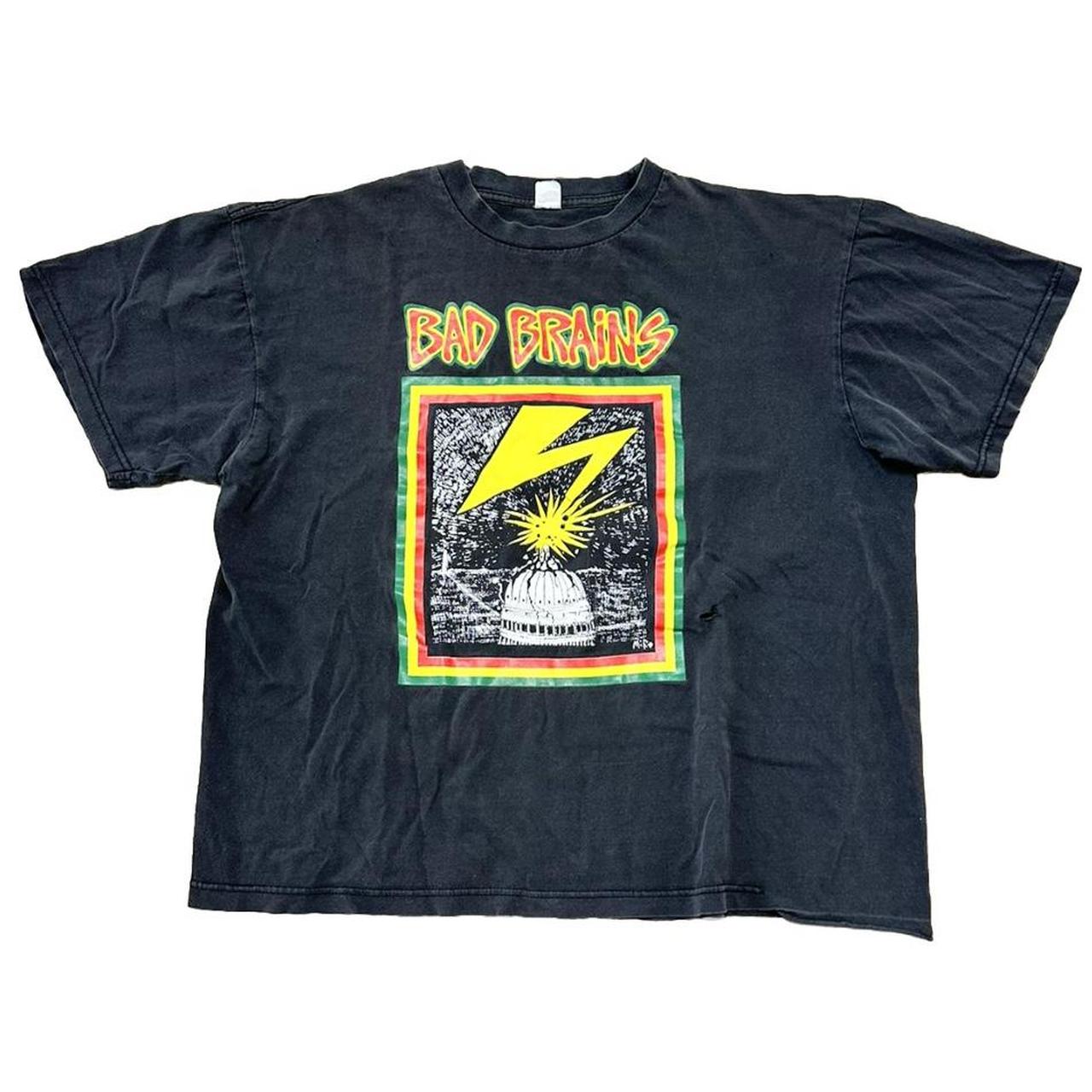 90s Vintage Bad Brains Band Tshirt Faded , Men’s Sz