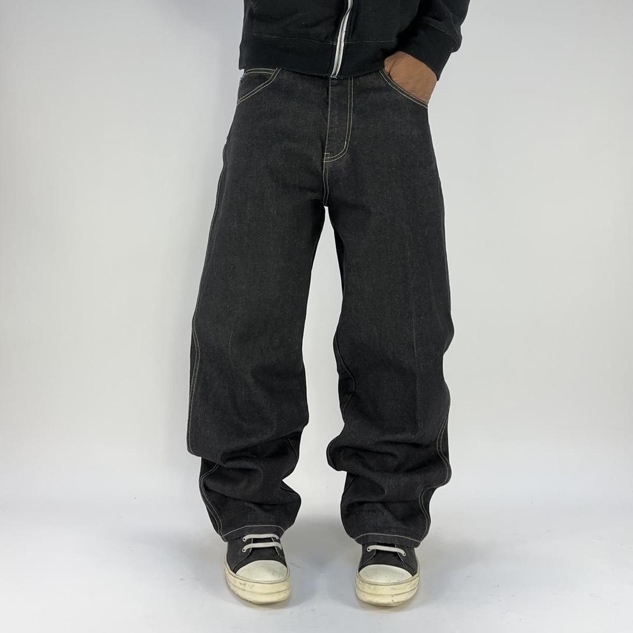 Baggy Jeans Loose Fit Pants Digital Sewing Pattern PDF Size 32-38 