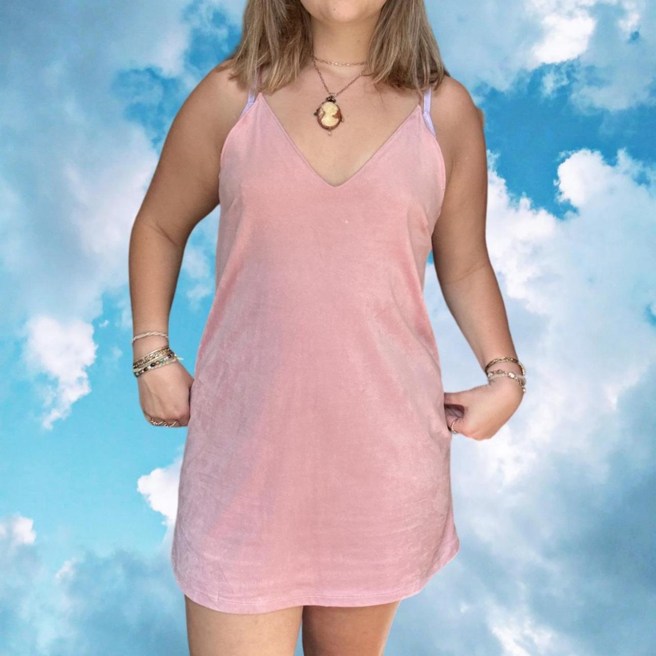 Forever 21 Women's Pink Dress | Depop