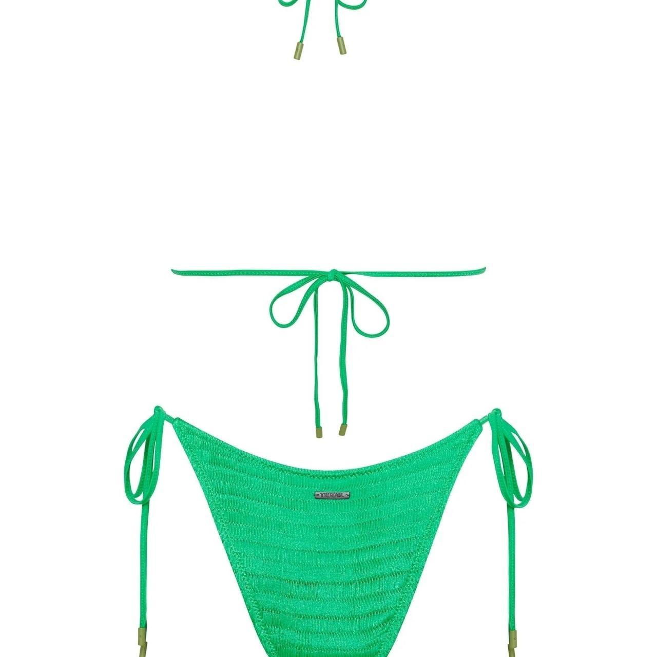 Triangl Women's Green Swimsuitonepiece Depop