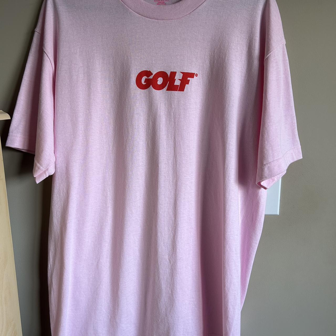 Pink golf shirt store tyler the creator