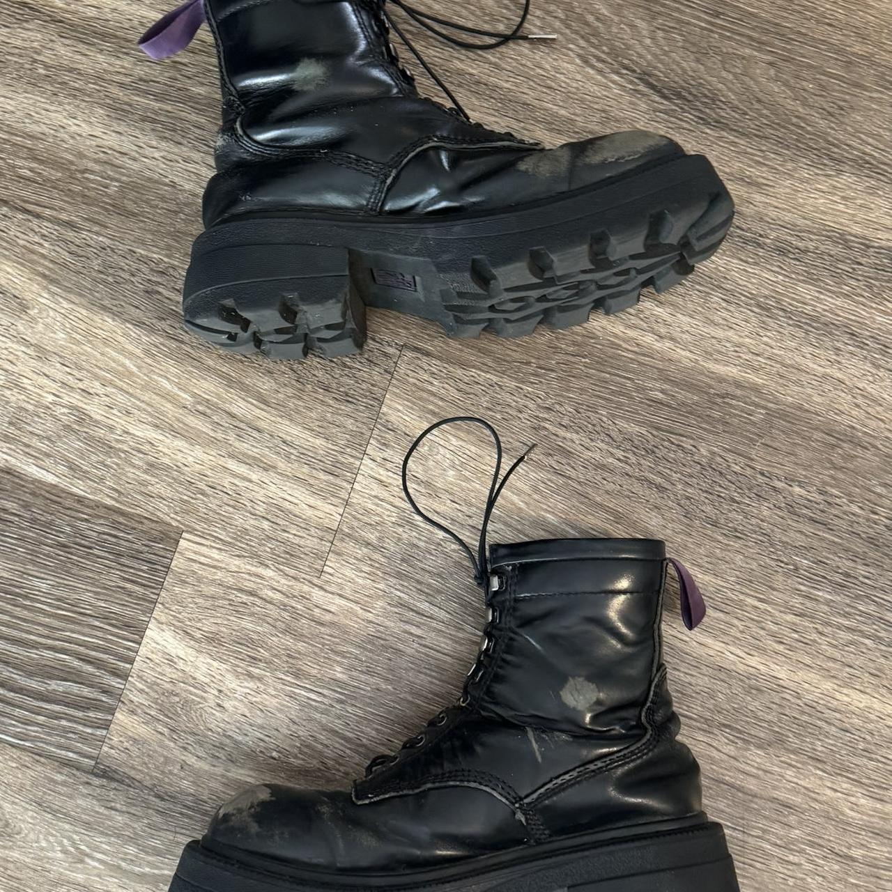 靴 Eytys Michigan Eytys Michigan Leather Boot in Black | FWRD