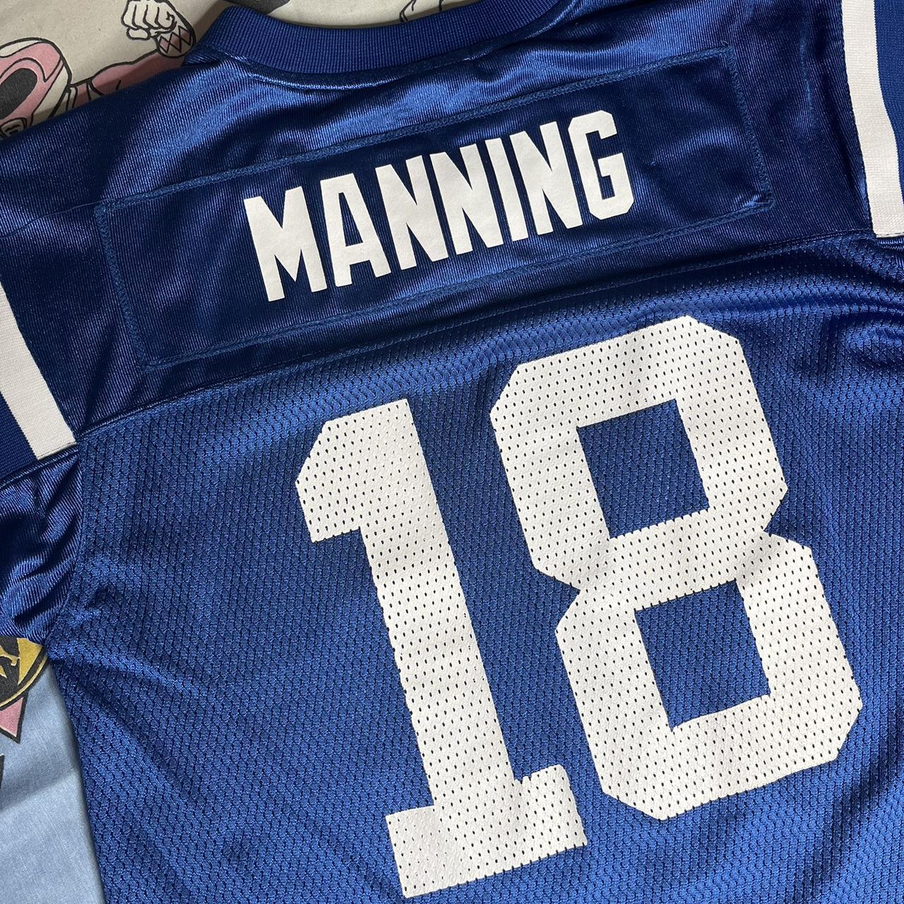 Reebok Peyton Manning Colts Jersey # 18 Youth - Depop