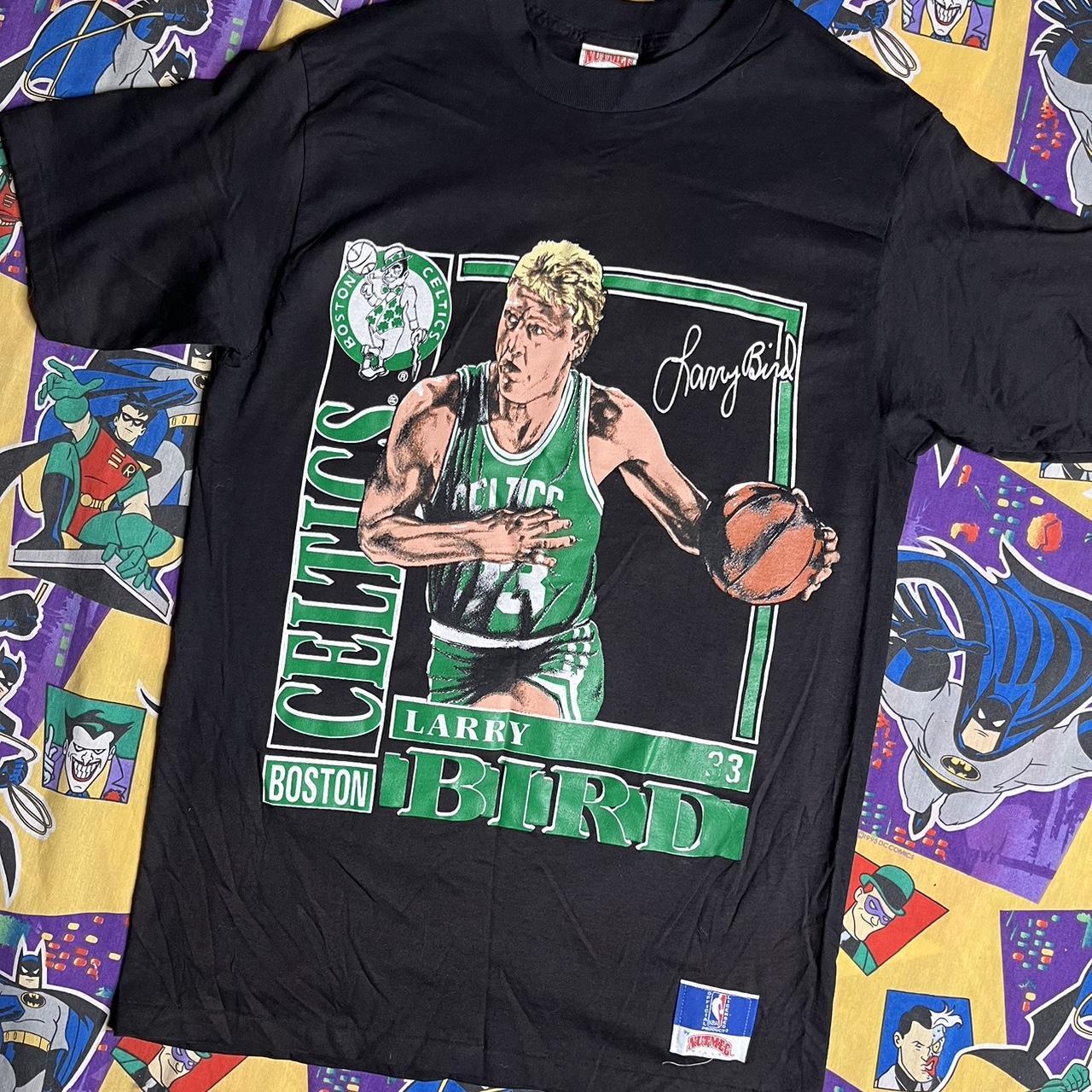 Larry Bird Basketball Shirt Classic 90s Graphic Tee Unisex 