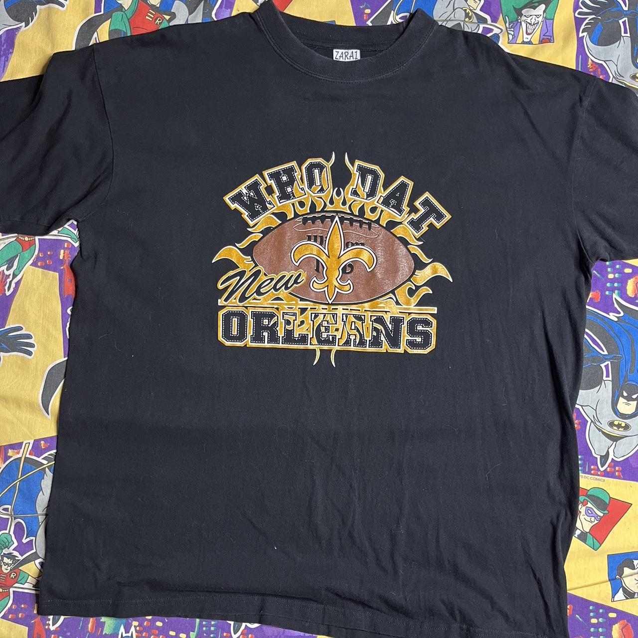 Vintage 1990s NFL New Orleans LA Saints t-shirt by - Depop