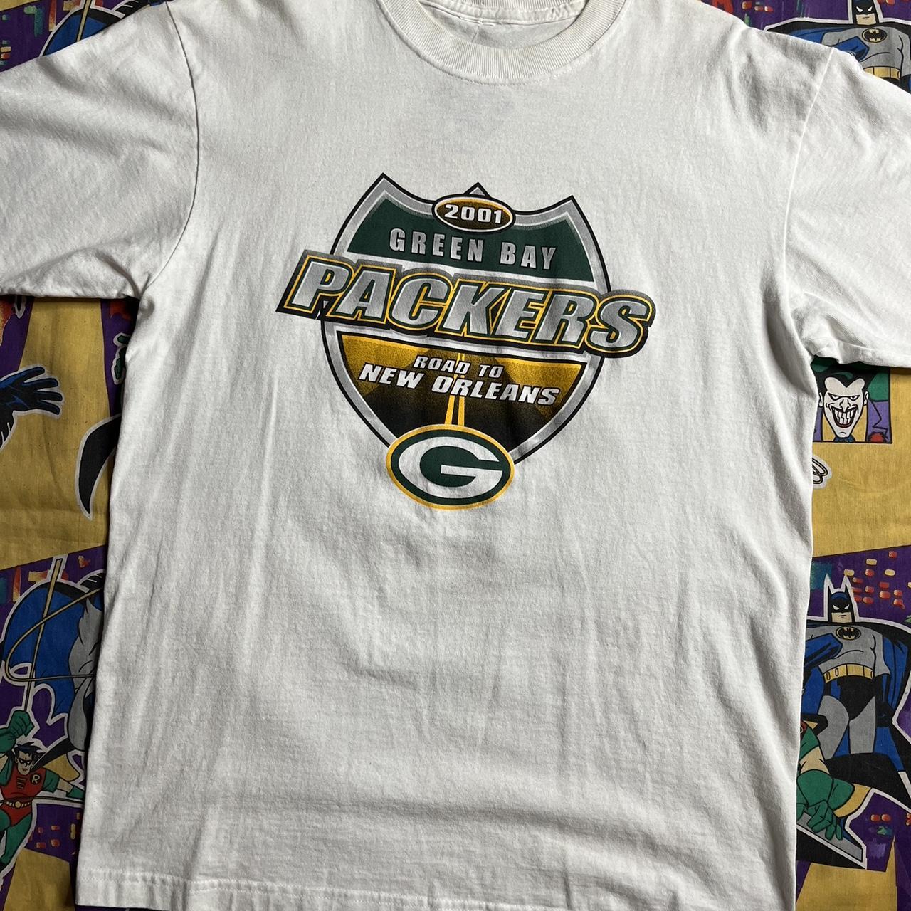 Vintage Green Bay Packers Shirt 2001 Mens - Depop