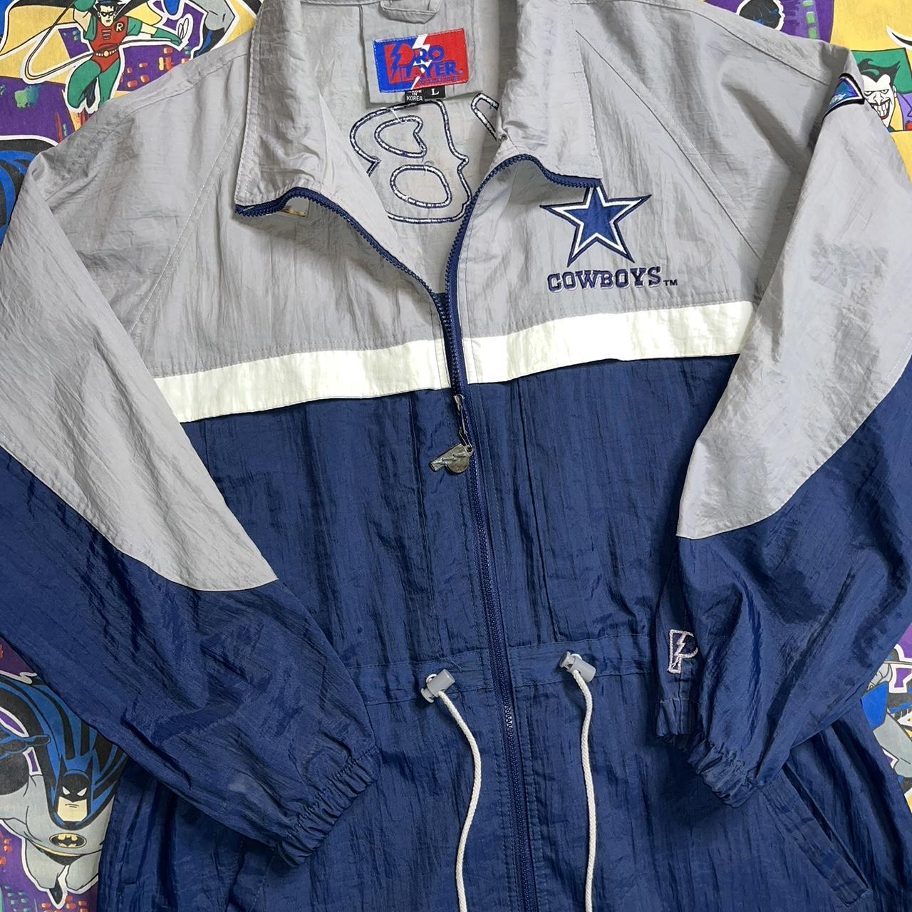 Vintage 90s-00 Dallas cowboys Rebook Hoodie Size L - Depop