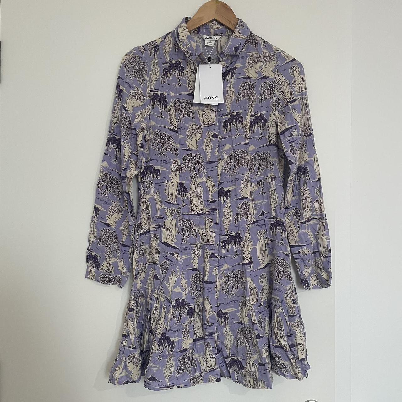 Monki Women's Purple Dress | Depop