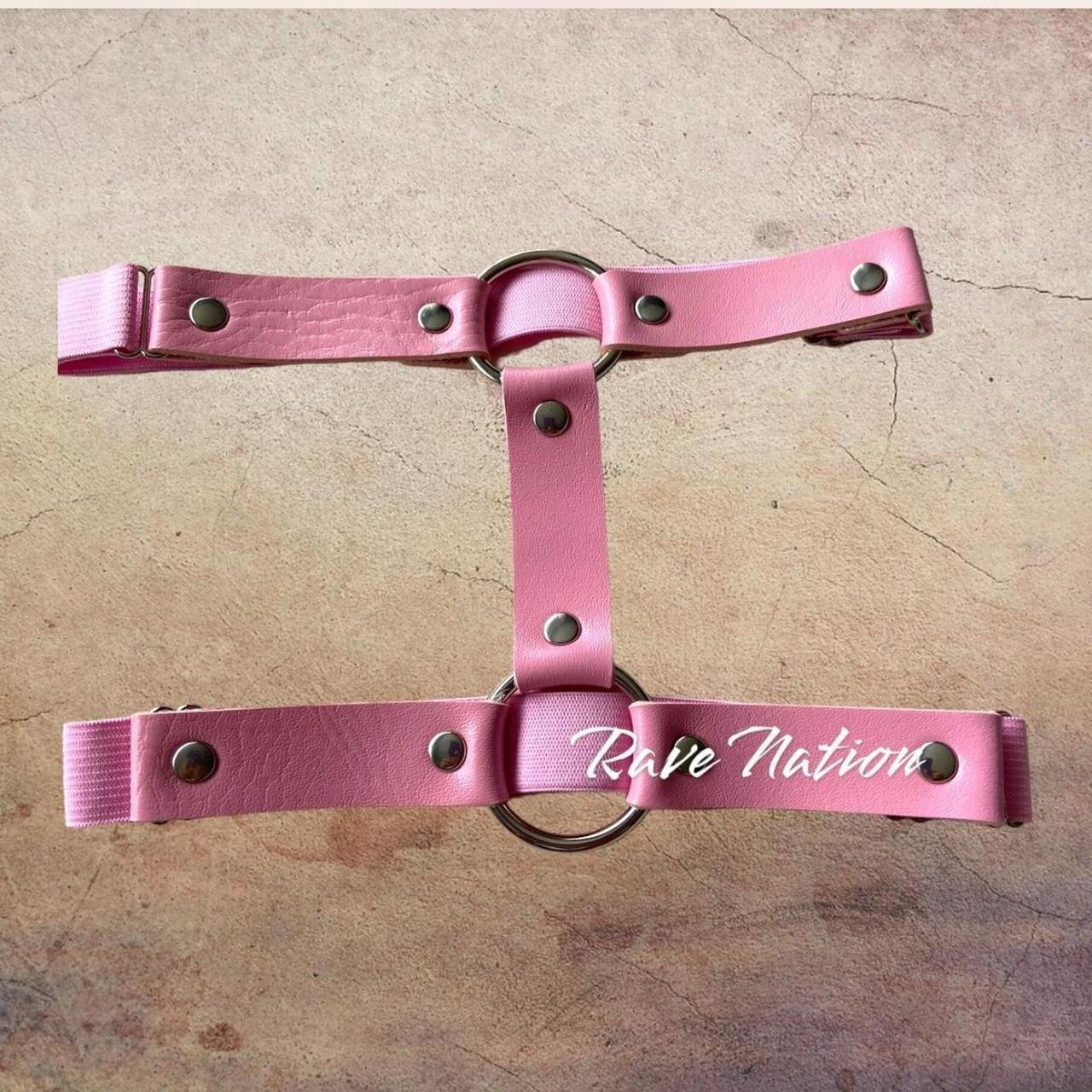 Pink leg harness hotsell