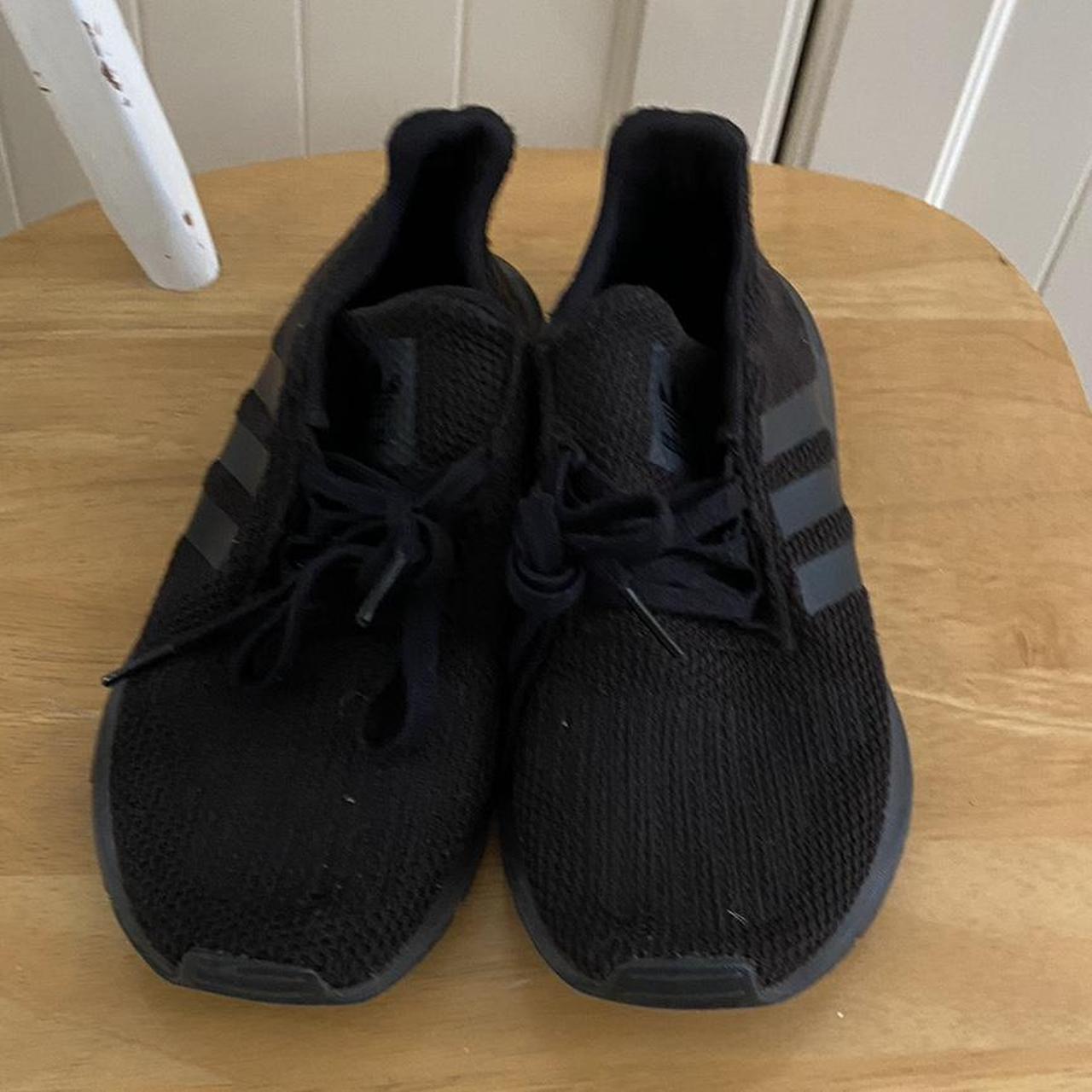black adidas swift trainers