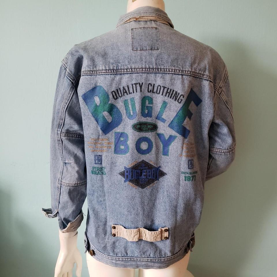 Totally awesome 80s vintage jean jacket from Bugle - Depop