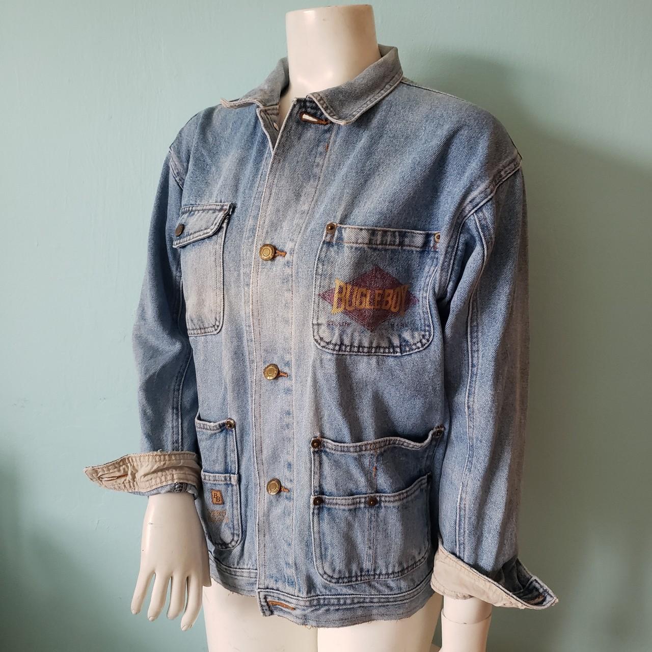 1980's Bugle Boy high quality Mens Totally 80s Denim Jacket