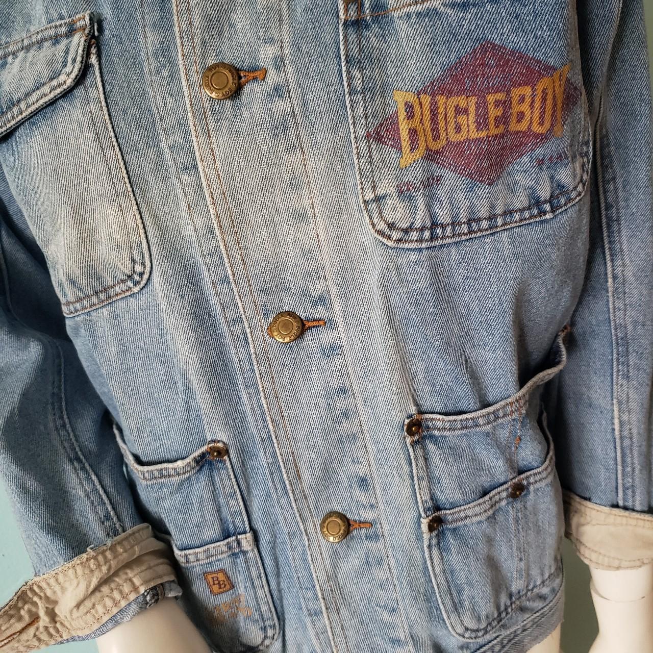 1980's Bugle Boy high quality Mens Totally 80s Denim Jacket