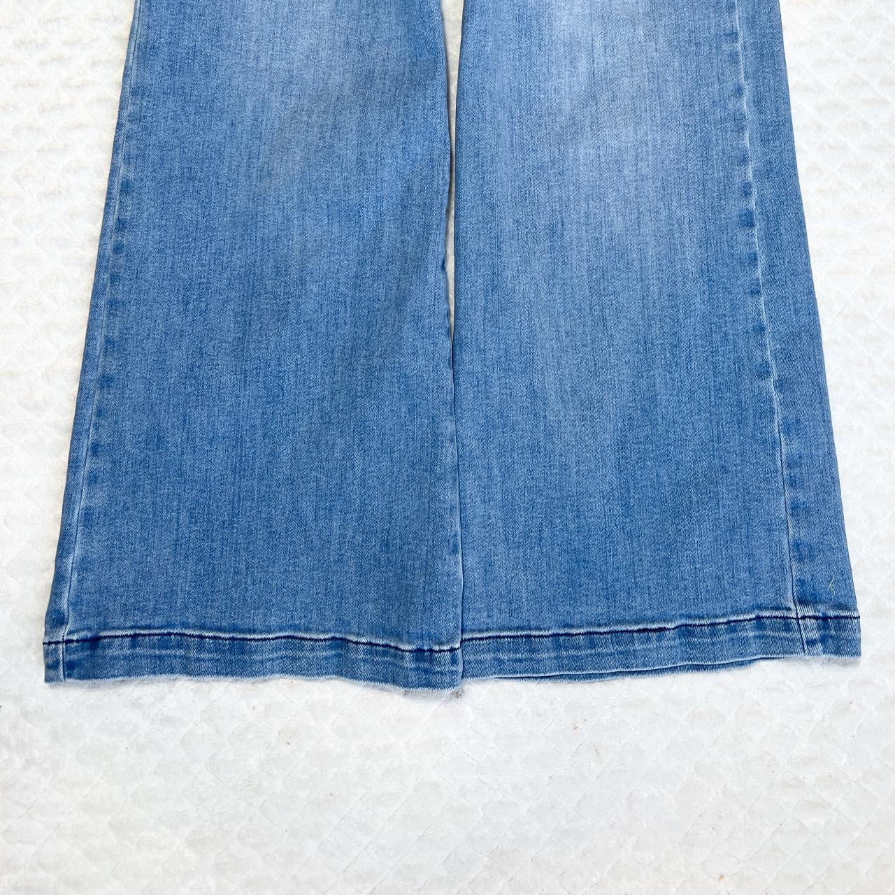 Pilcro High Rise Wide Leg Jeans size 10 30 Sailor... - Depop