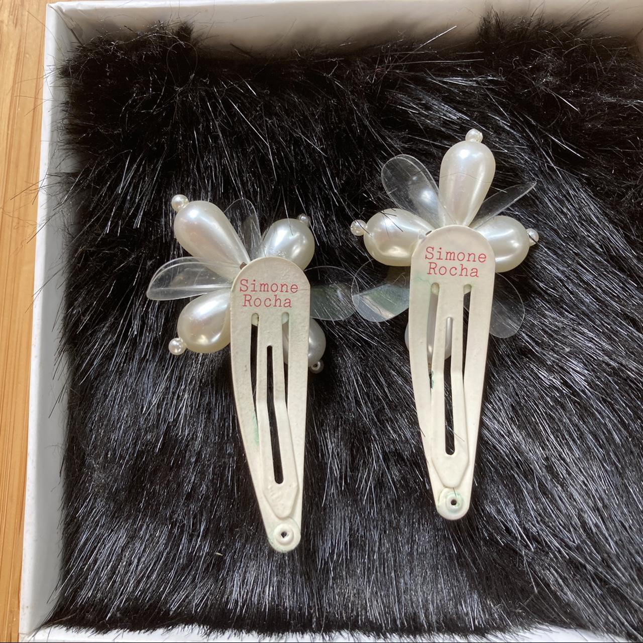 Simone Rocha X H&M hair clips. Worn a few times for... Depop