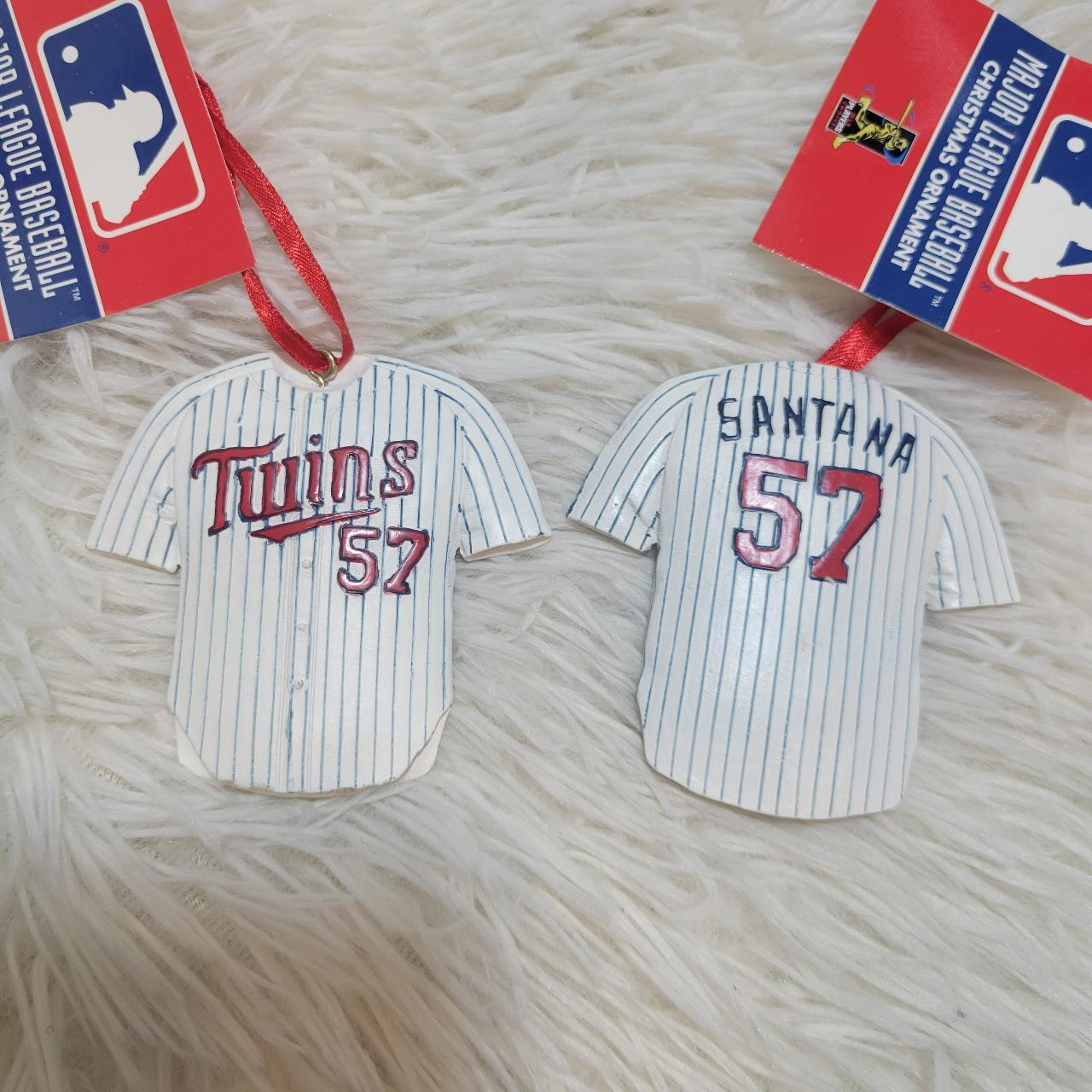 MLB Twins™ Baseball Santana 57 Jersey Hallmark - Depop