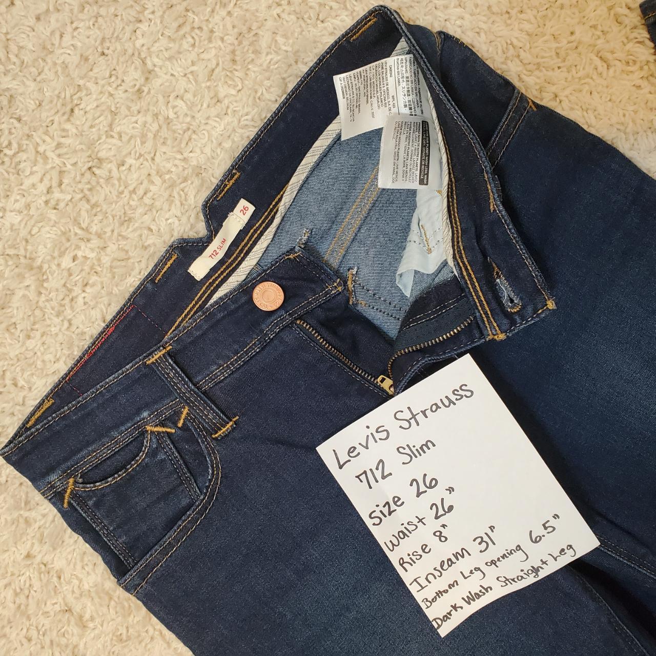 Levi's 712 hotsell slim size 31