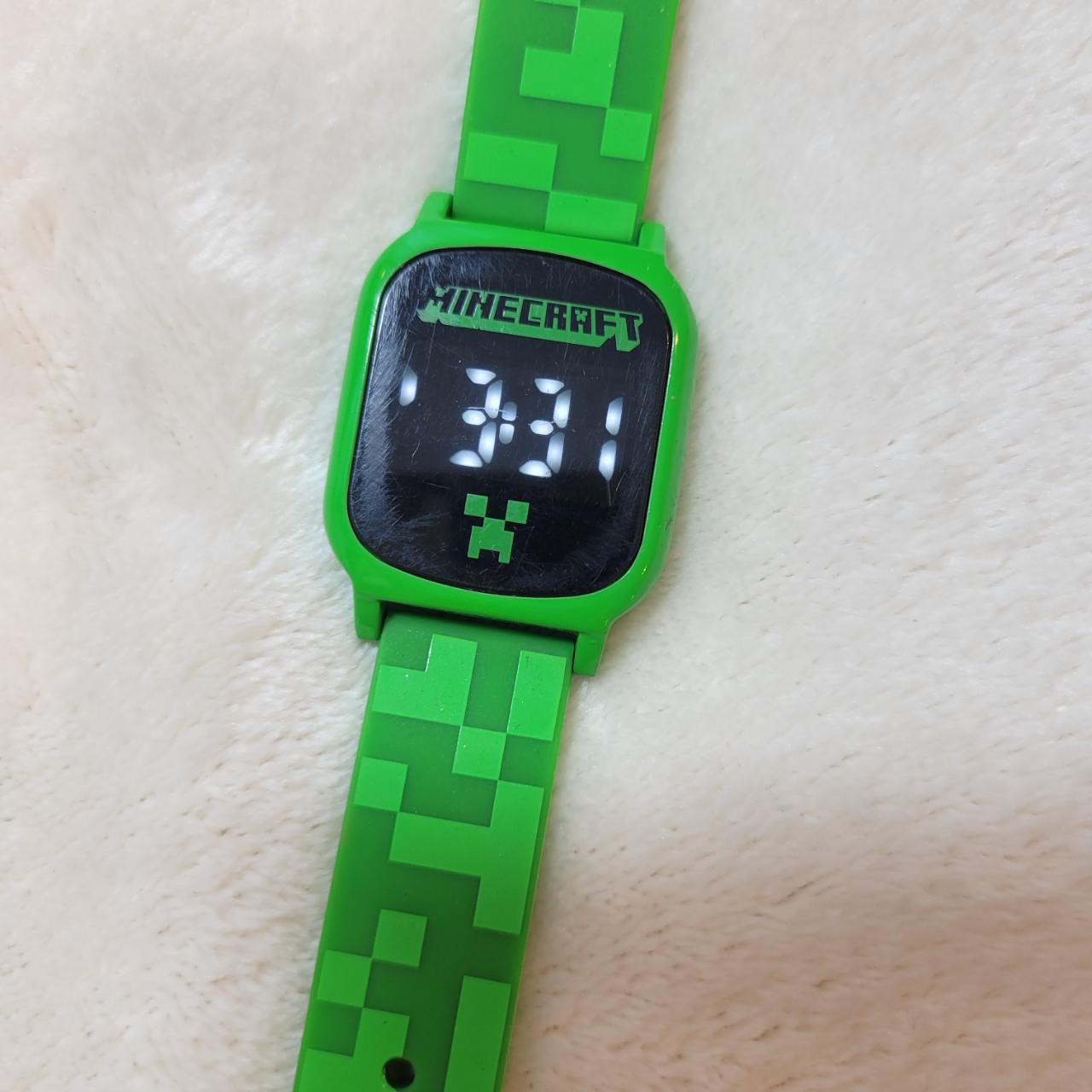 Minecraft Unisex Creeper Kids 26 Games Multi Silicone Strap Interactive  Smart Watch with Over Ear Headphones, 40mm | Hawthorn Mall