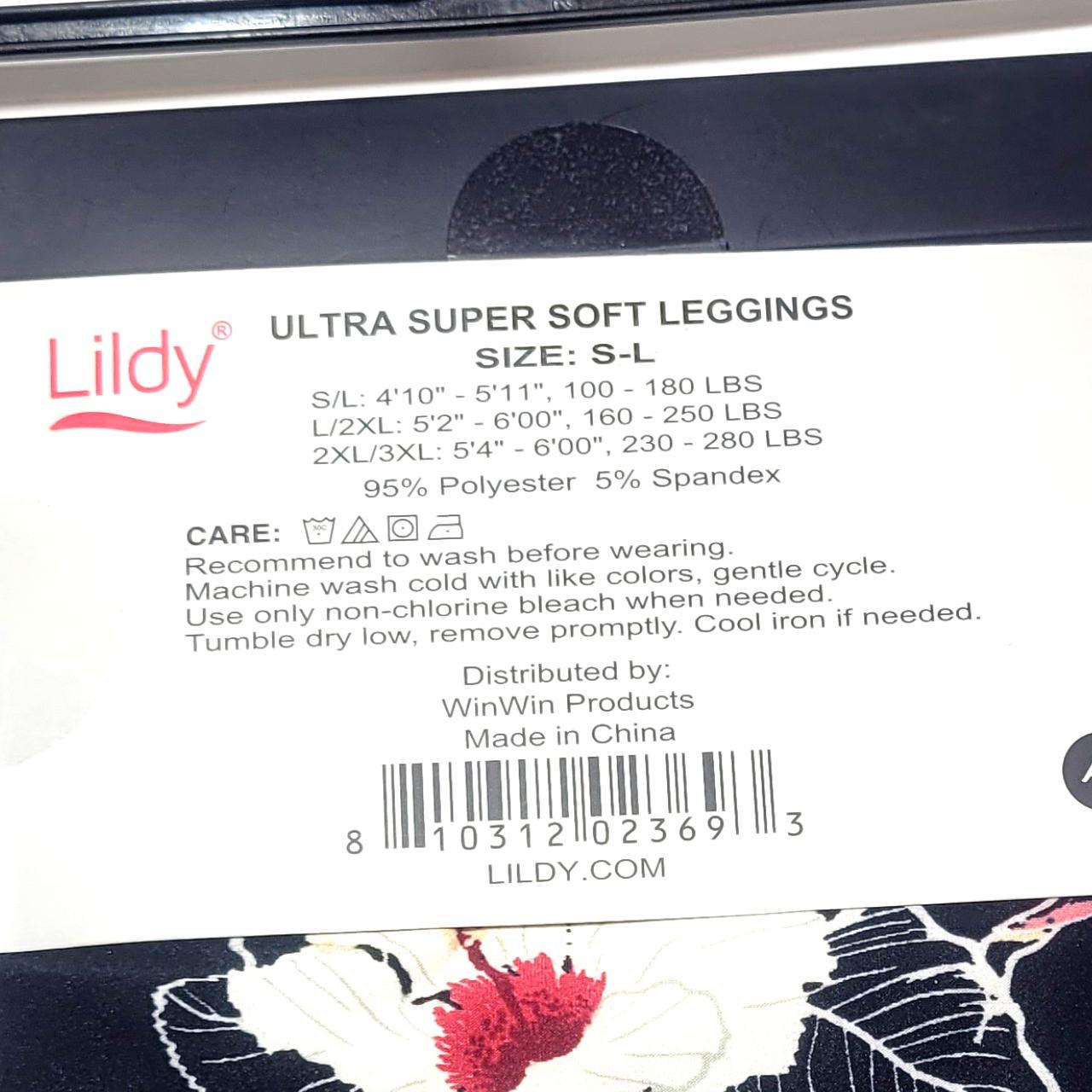 New Floral Lildy Ultra Super Soft Leggings Womens - Depop