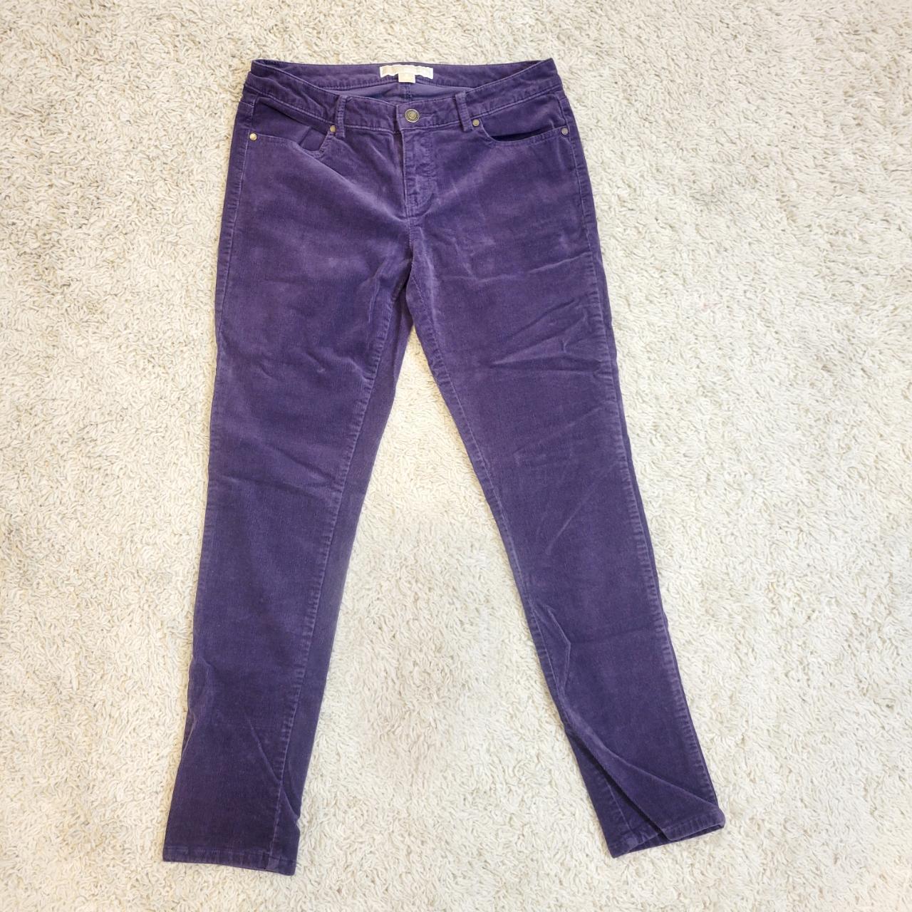 Michael kors store jeans womens purple