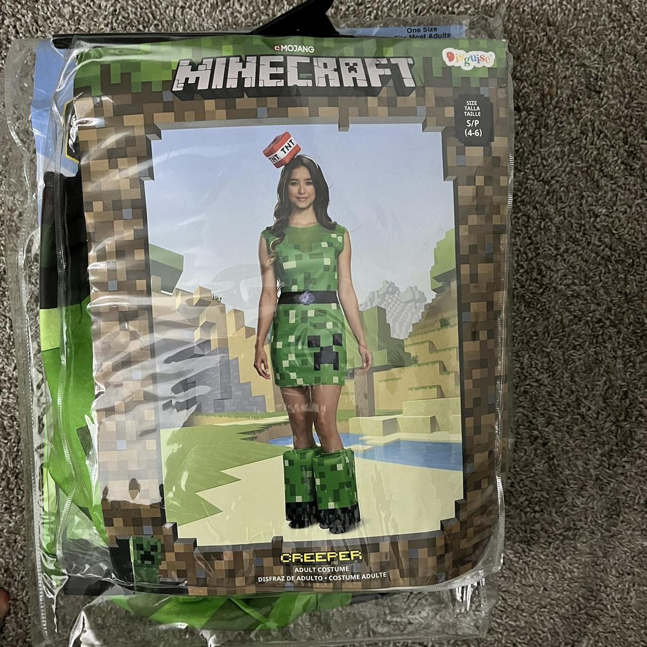 Women's Minecraft Creeper Costume