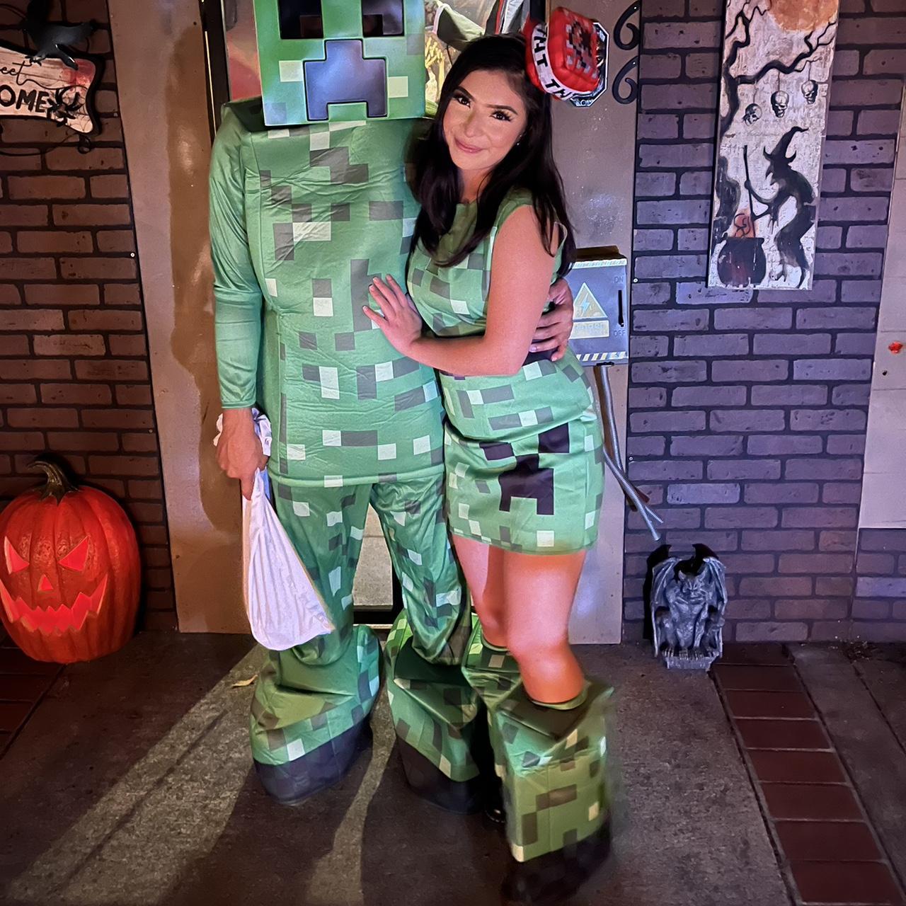 Women's Minecraft Creeper Costume