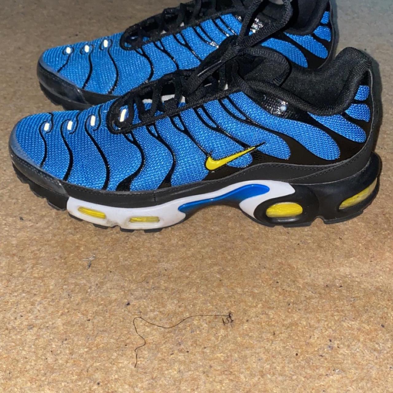 Nike Tn Hyper Blue Size UK 9 Great condition MESSAGE... - Depop