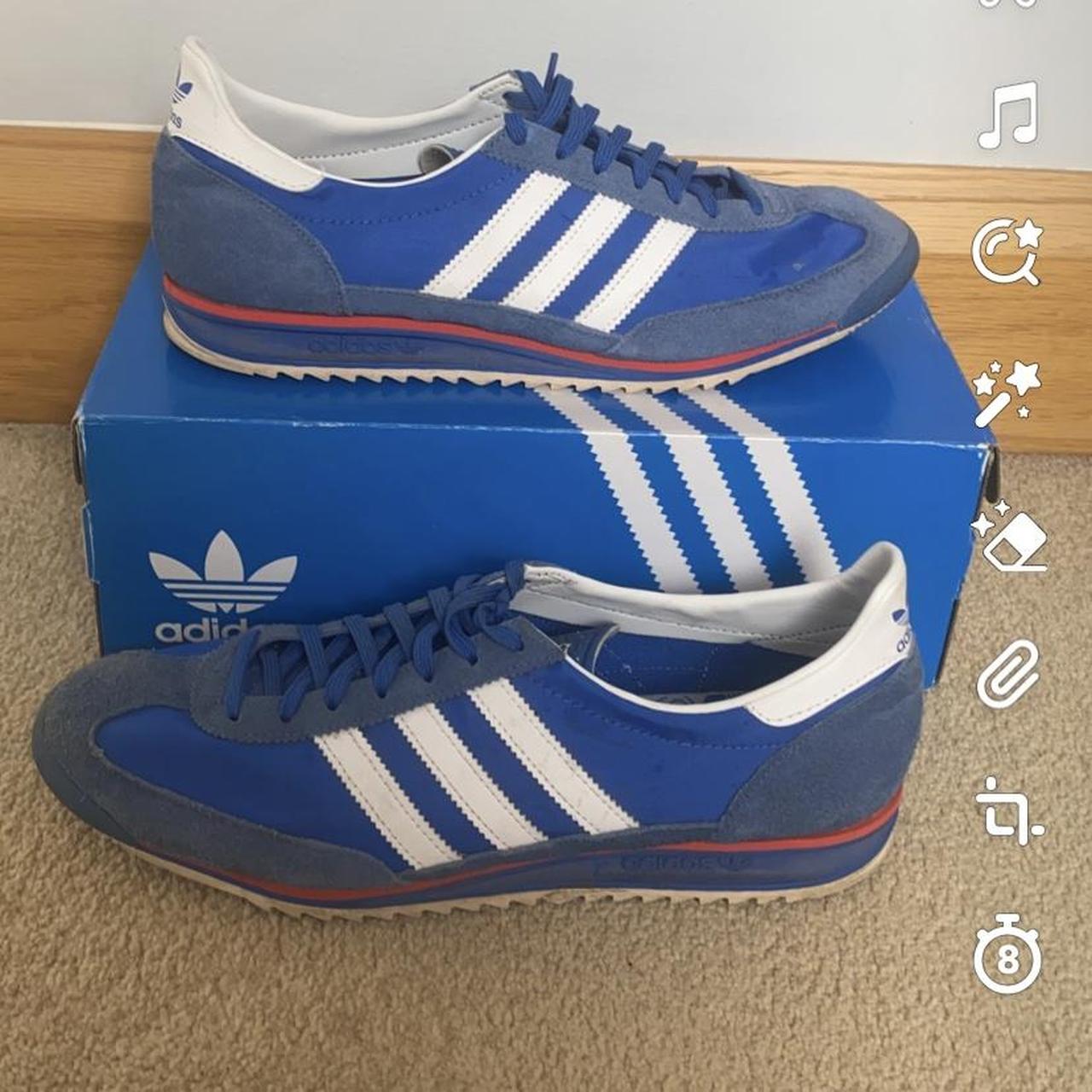 Adidas SL 72 7/10 condition Size 9 Message before... - Depop