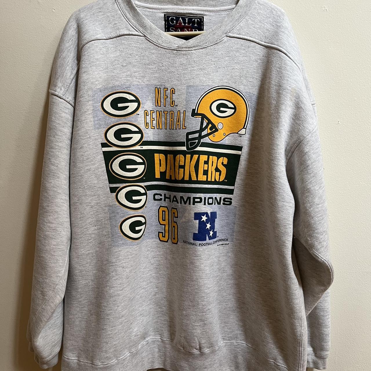 Vintage 1996 Green Bay Packers NFC Division Champions Sweatshirt