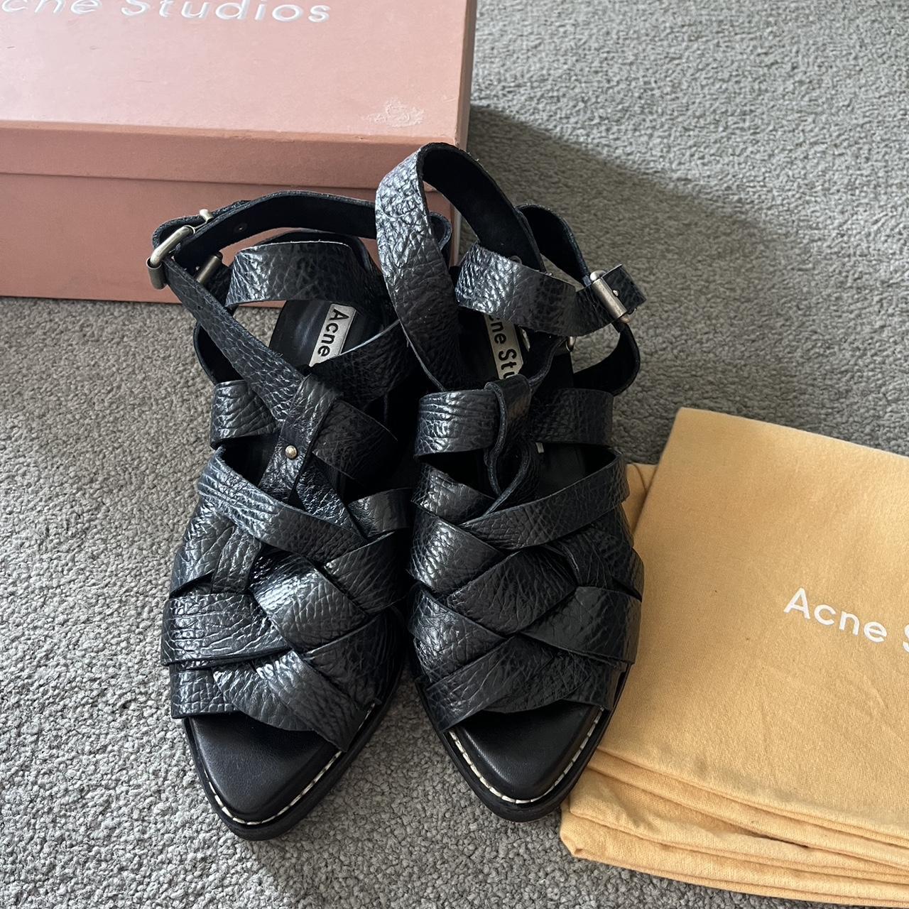 Acne sandals on sale